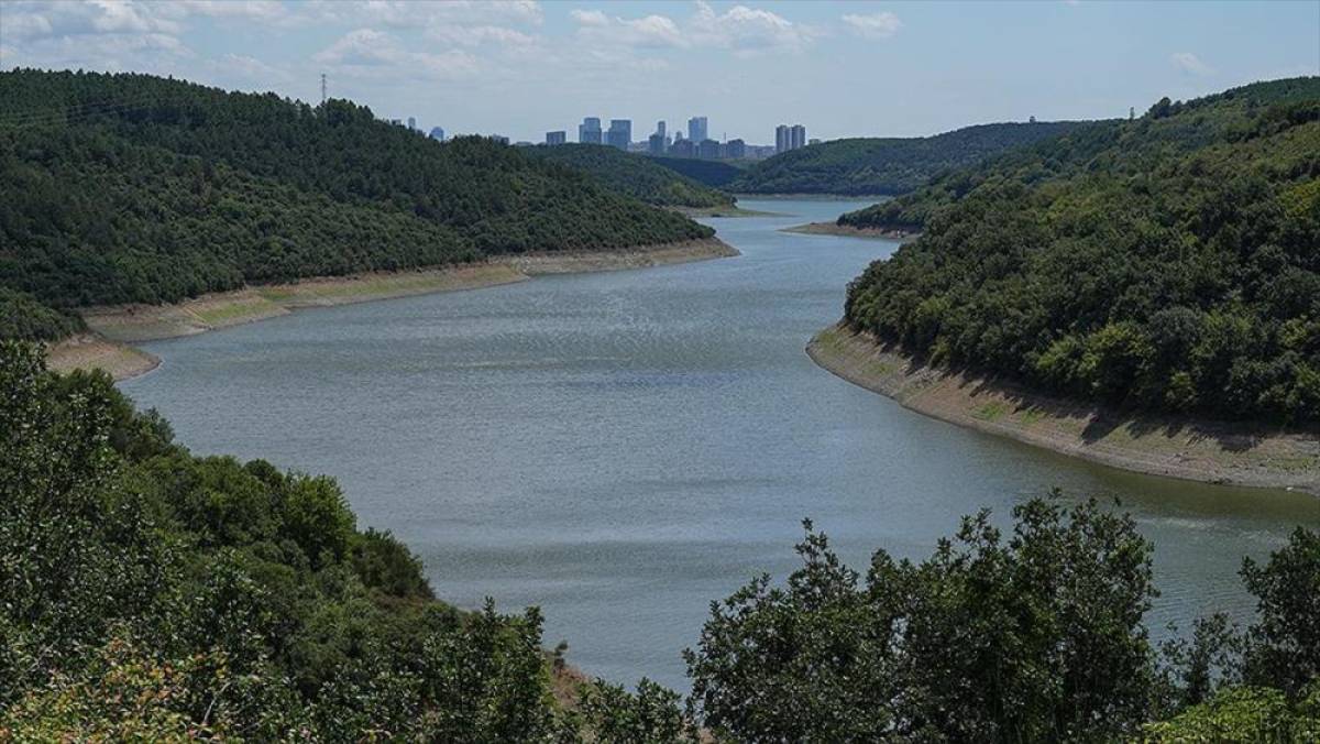 İstanbul'un barajlarındaki doluluk oranı yüzde 55,65'e indi