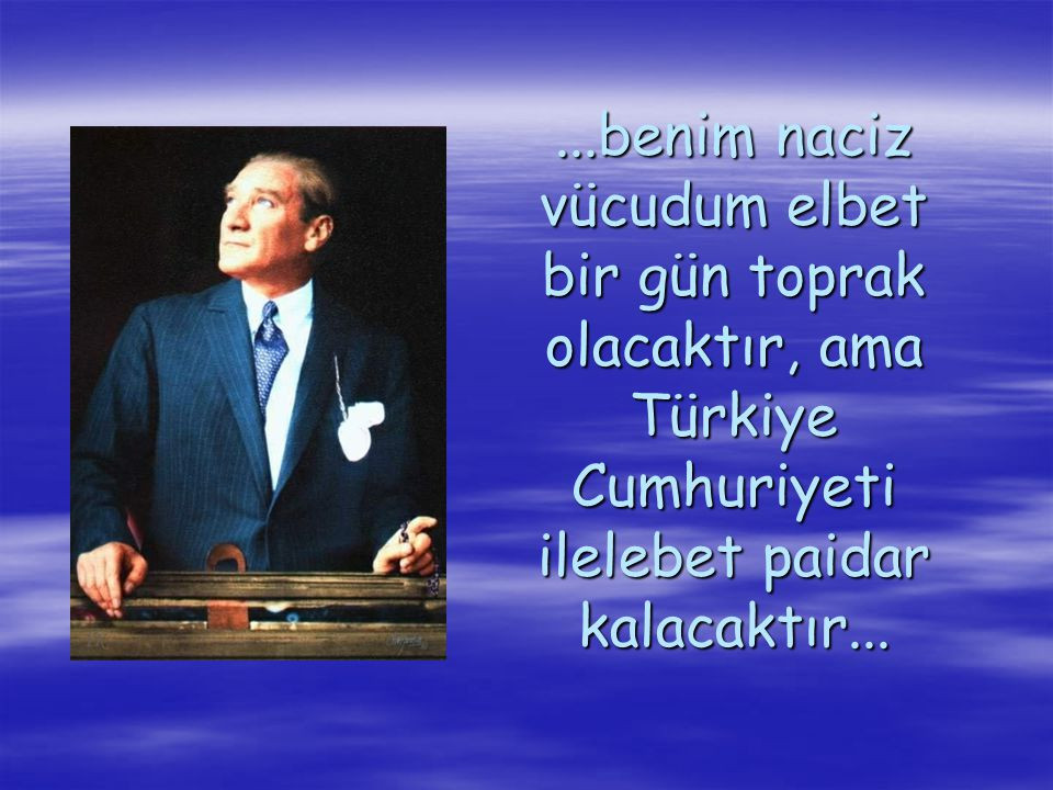 ATATÜRK VE CUMHURİYET